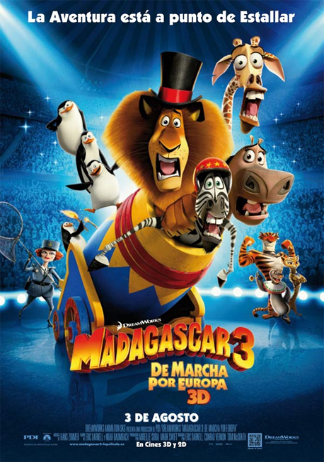 Madagascar 3: De marcha por Europa Madagascar 3: De marcha por Europa