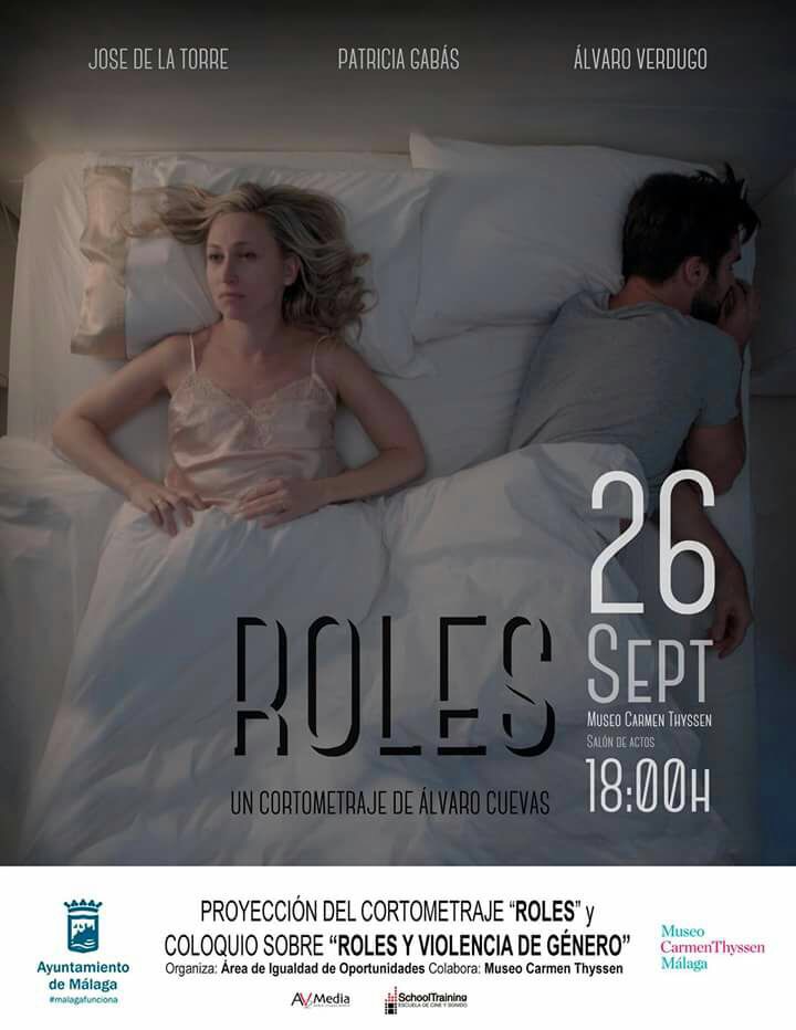 El cortometraje Roles estará en el Museo Carmen Thyssen